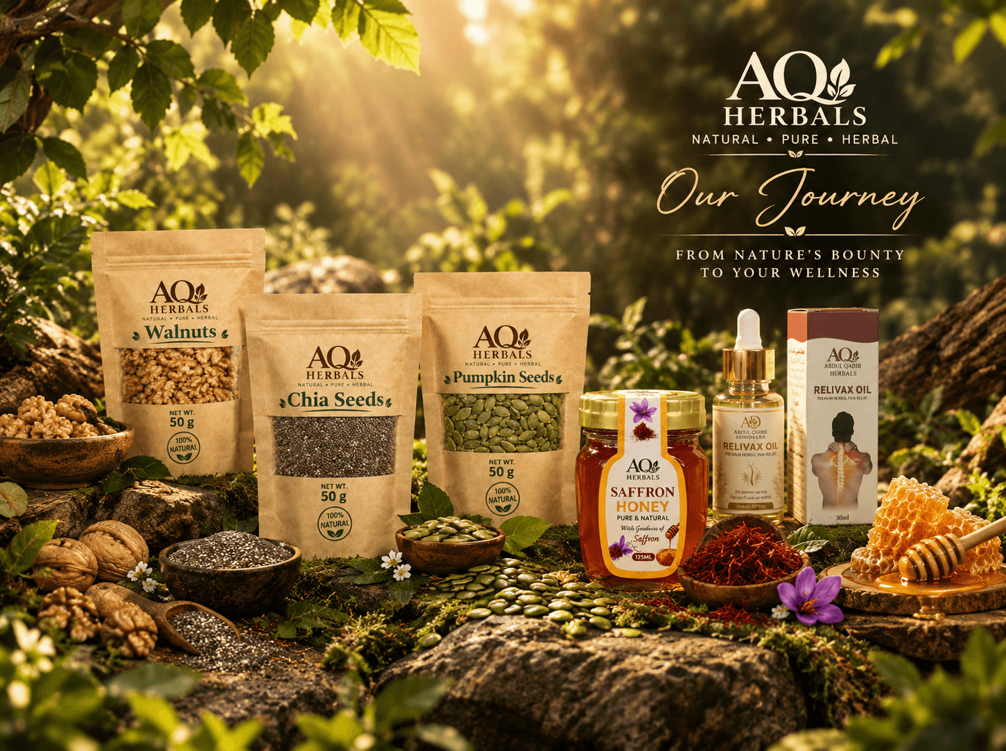 AQ Herbals — Pure Natural Wellness in Lahore Pakistan